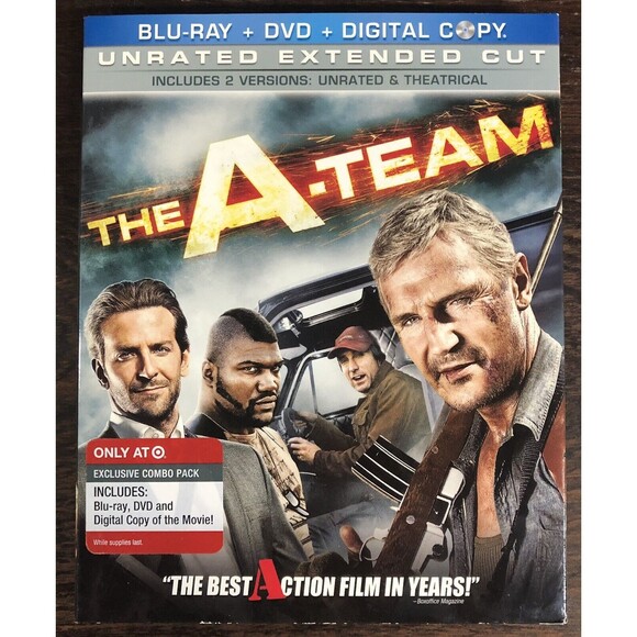 The A-Team The Italian Job The Bank Job 3 Movie Pack Blu-ray DVD Unrated Action - Picture 2 of 13